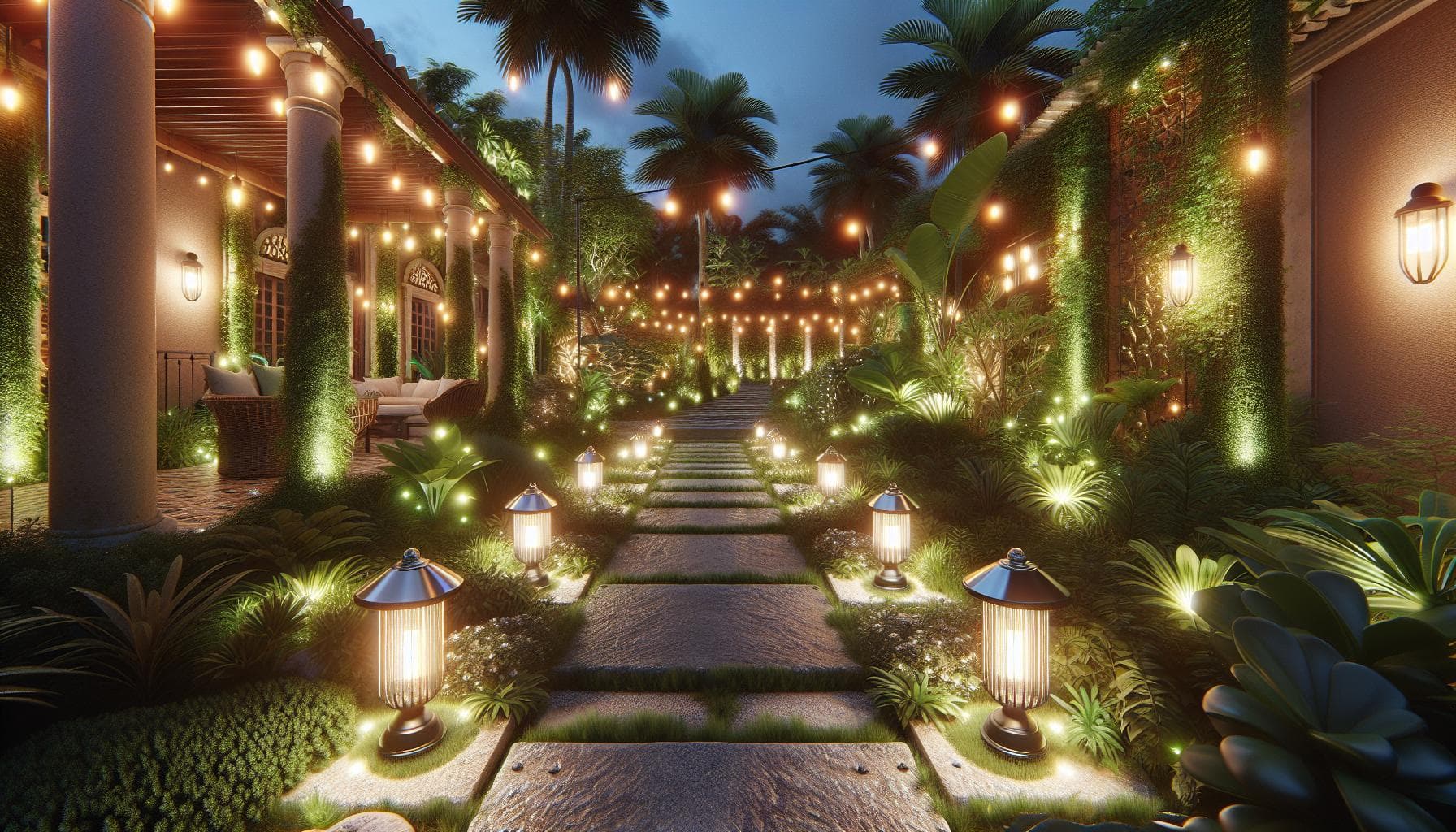 Como Colocar Luz no Jardim: 7 Dicas Fáceis para Iluminar Seu Espaço