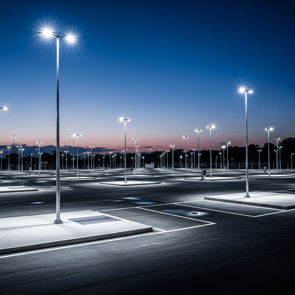 Como a Nova NBR 5101:2024 Impacta o Cálculo de Lux para Iluminação de Estacionamentos?